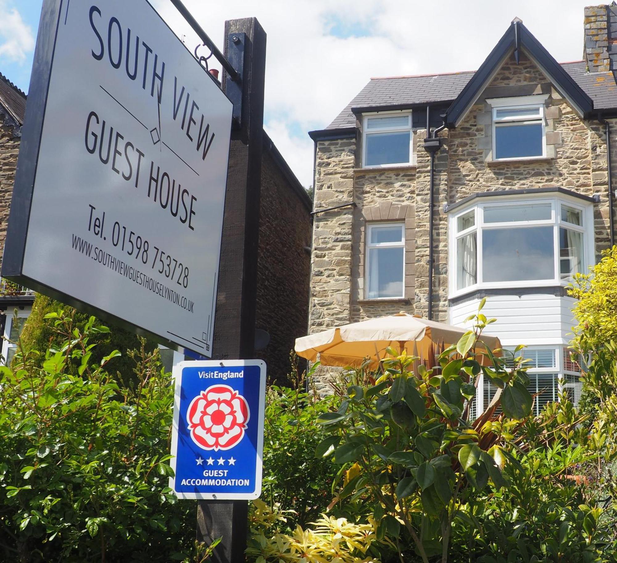 South View Guest House Lynton Exterior foto